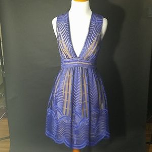 BCBG MaxAzria Art Deco Lace Dress